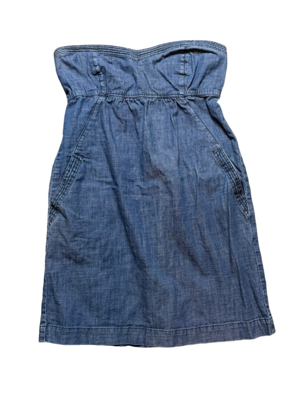 AMERICAN EAGLE Denim Strapless Mini Dress
Size 14 - Picture 2 of 8